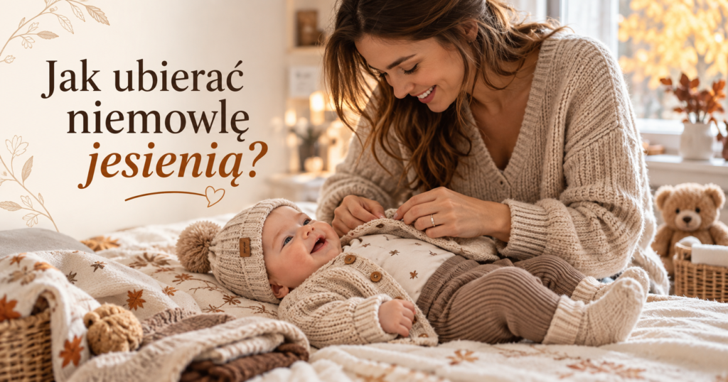 Jak ubierać niemowlę jesienią – jesienne ubranka dla dziecka